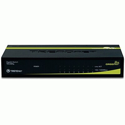 TRENDnet TEG S80G - Switch - Copper Wire 1 Gbps - Amount of ports: 3 U - External