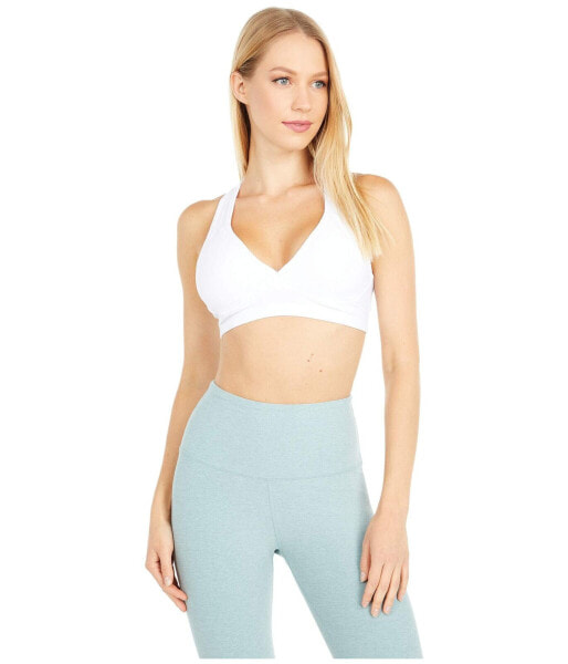 Beyond Yoga Women's Spacedye Lift Your Spirits Bra, Cloud White, XS 305188