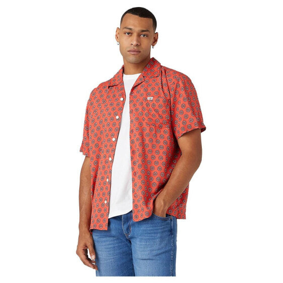 Рубашка длинный рукав WRANGLER Resort Oversized с карманом