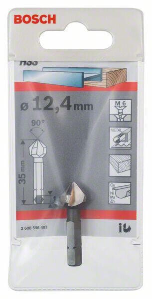 Bosch Kegelsenker 12,4 mm, M 6, 35 mm, 1/4"