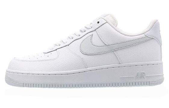 Nike Air Force 1 Low 07 SU19 复古 低帮 板鞋 男女同款 蓝白银 / Кроссовки Nike Air Force CD9066-100