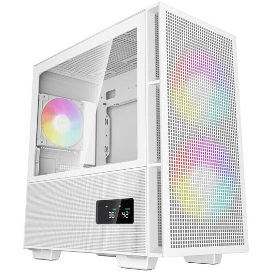 DeepCool CH360 Digital Micro-ATX Gehäuse - weiß