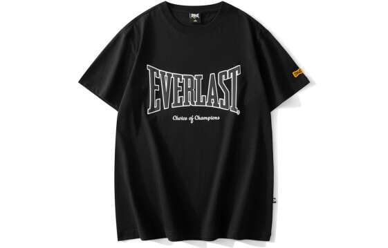 Everlast 基础字母印花宽松直筒T恤 男女同款 / Everlast T E120001023
