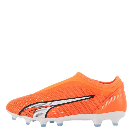 Puma ULTRA MATCH LL FG/AG JR Dětské Kopačky, Červená, Velikost 38