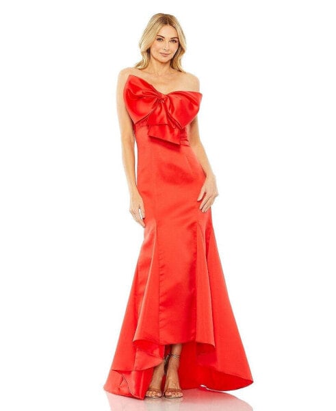 Women's Ieena Strapless Bow Mermaid Gown