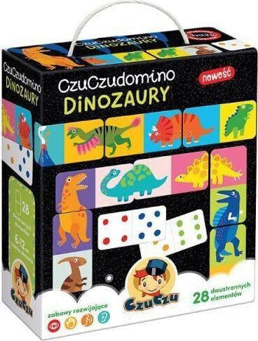 Игра для развития Czuczu Domino Dinozaury 2+
