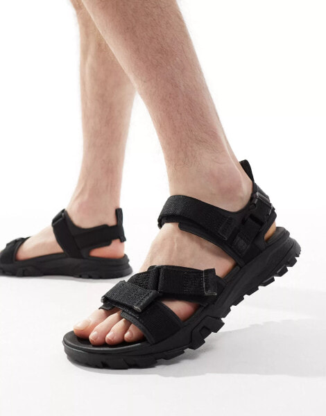 Timberland Garrison Trail sandals in black