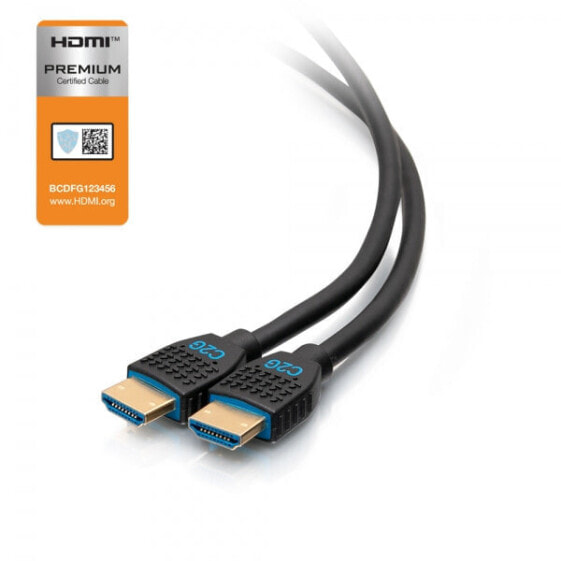 C2G 20ft (6.1m)Performance Series Premium High Speed HDMI® Cable - 4K 60Hz In-Wall - CMG (FT4) Rated - 6.1 m - HDMI Type A (Standard) - HDMI Type A (Standard) - 3D - 18 Gbit/s - Black