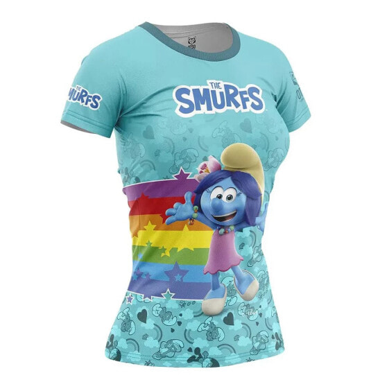 OTSO Smurfs Rainbow short sleeve T-shirt