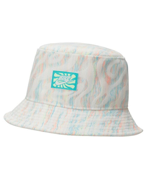 Men's and Women's White Festival Apex Bucket Hat