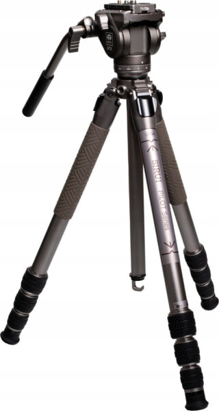 Statyw Sirui Sirui Pilot Series Alu Tripod GT04+GT5 Videohead Grey