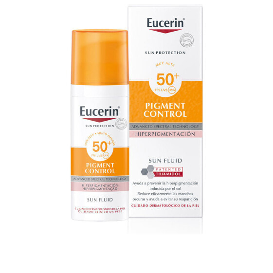 Жидкость против солнечных пятен Eucerin Sun Protection SPF 50+ 50 ml