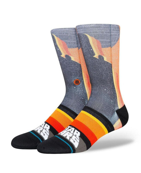 Men's and Women's Darth Vader Star Wars FreshTek Crew Socks