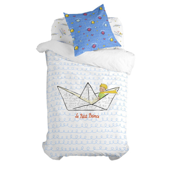 Duvet cover set HappyFriday Le Petit Prince Navire Multicolour Single 2 Pieces