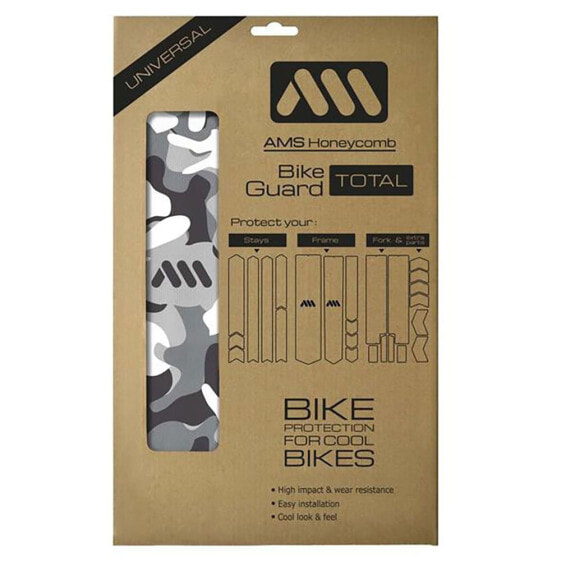 ALL MOUNTAIN STYLE Honeycomb Frame Guard Total Stickers