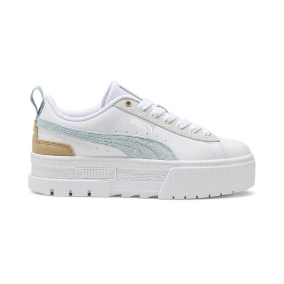 Puma Mayze Mix Platform Womens White Sneakers Casual Shoes 38746812
