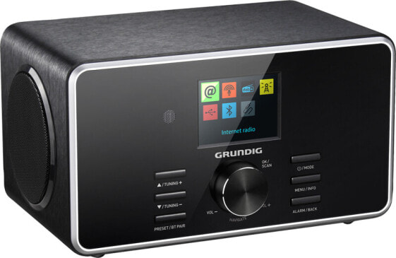 CD проигрыватель Grundig DTR 6000 X - портативный - аналоговый и цифровой - DAB+, FM - PTY - 8 Вт - TFT