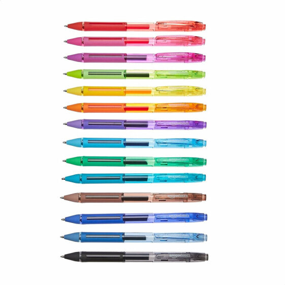 Гелевая ручка Amazon Basics DS-075 Разноцветный (Пересмотрено A)