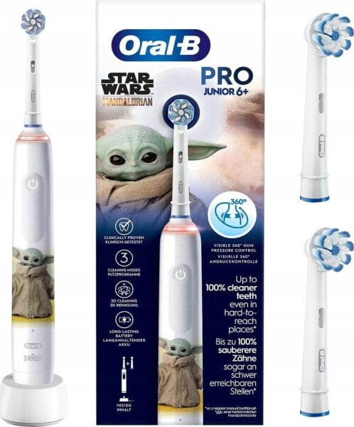 Szczoteczka Braun Braun Oral-B Pro Junior Star Wars, Electric Toothbrush