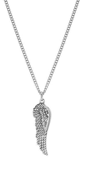 Angel Wing Steel Necklace (Chain, Pendant)