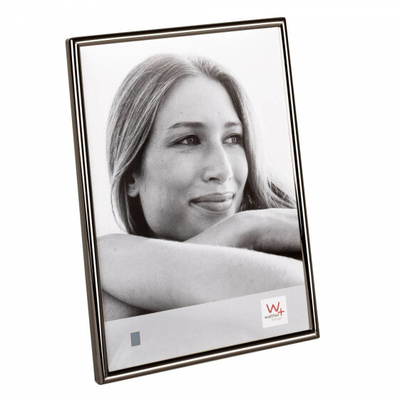 walther design WD318D - Metal - Black - Single picture frame - 13 x 18 cm - Rectangular - Germany