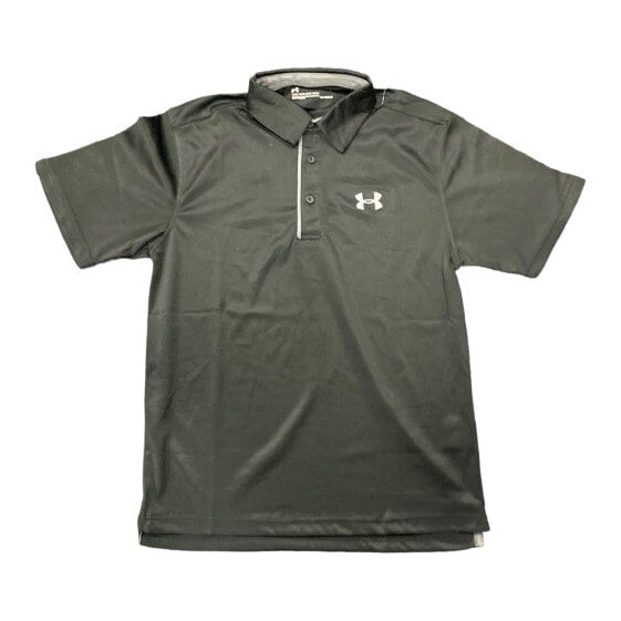 Under Armour Men's UA Rival Athletic Pullover Short Sleeve Collared Polo,