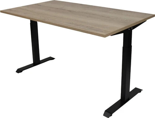 Euroseats Sit/Sit Desk 140x80 Black Oak