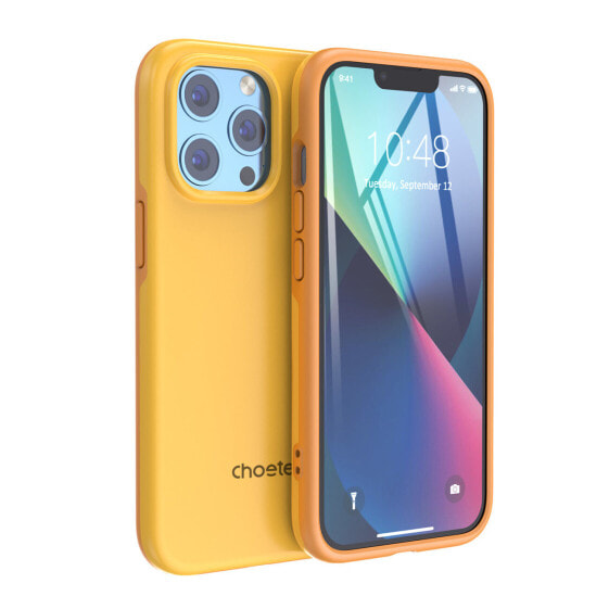 Чехол для смартфона CHOETECH iPhone 13 Pro МФМ антивандальный оранжевый