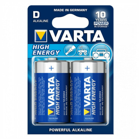Батарейка LR20 Varta High Energy
