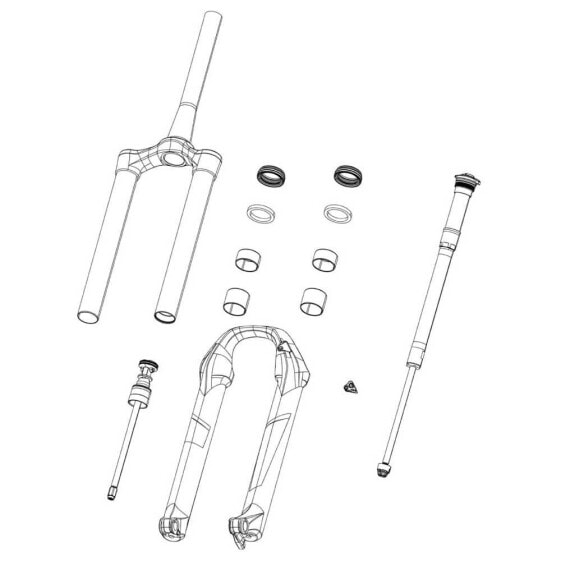 Вилки велосипедные RockShox Crown Charger RL 3 Positions Select SID35/SID SL D1+ 2024+ Compression Knob Kit