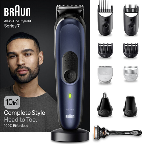 Trymer Braun TRYMER BRAUN MULTIGROOM MGK7410 BLK/DBLU