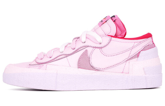 Кроссовки Nike Sacai x Blazer Low Sweet Girl White Pink