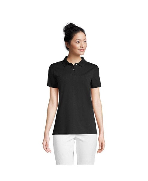 Women's Mesh Cotton Short Sleeve Polo Shirt