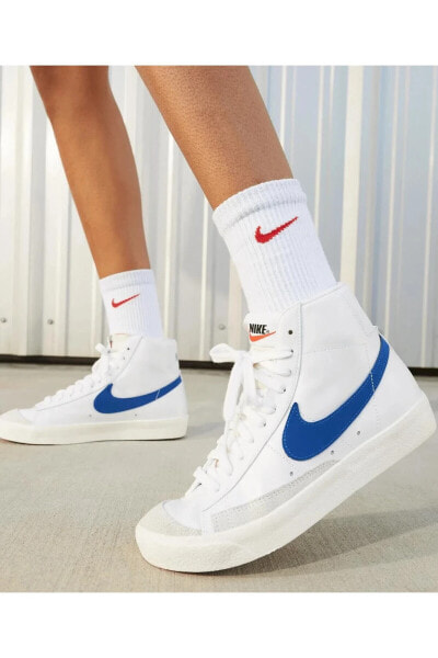 W Blazer Mid '77 Beyaz Sneaker Spor Ayakkabı