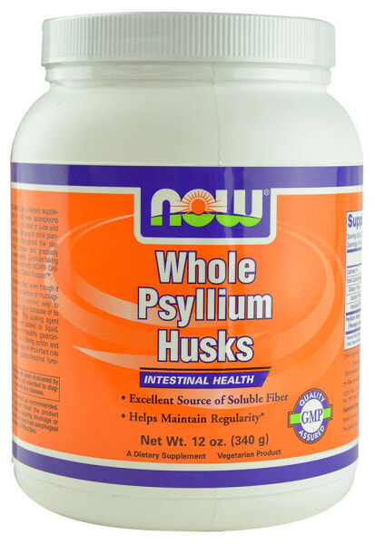 Whole Psyllium Husks, 12 oz (340 g)