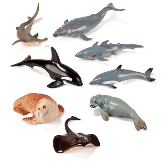 Фигурка Miniland Figures Of Marine Animals 8 Units Ocean Friends (Друзья океана)