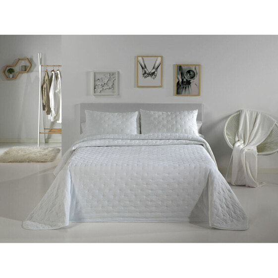 Bedspread (quilt) Pierre Cardin DOTS White Double (3 Pieces)