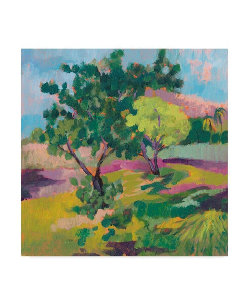 Интерьерная картина Trademark Global Jennifer Goldberger Ode to Gauguin II на холсте - 20" x 25"