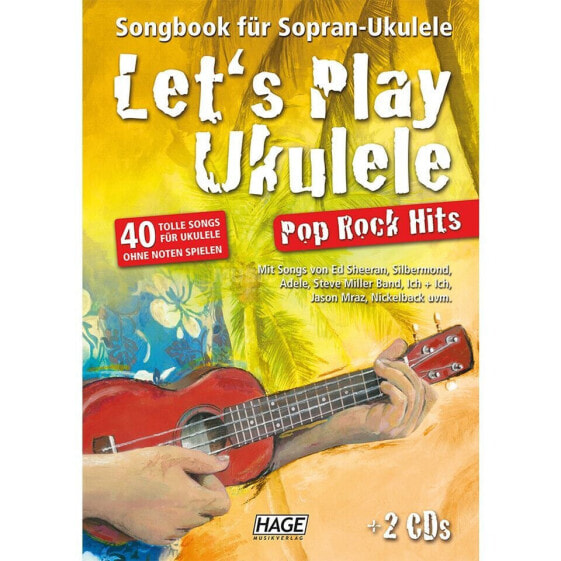 Hage Musikverlag Let's Play Ukulele Pop Rock Hits