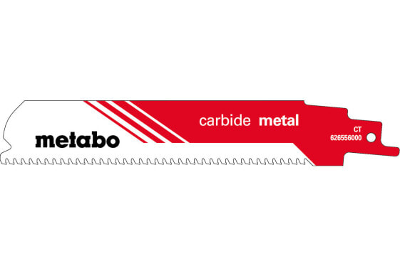 Metabo 626556000 - Sabre saw blade - Carbide - Red - White - 3 mm - 1.25 mm - 15 cm