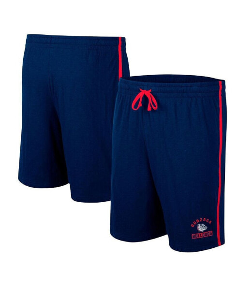 Men's Navy Gonzaga Bulldogs Thunder Slub Shorts