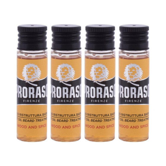 PRORASO Wood & Spice Hot Oil Beard Treatment 68 ml bartöl für Herren