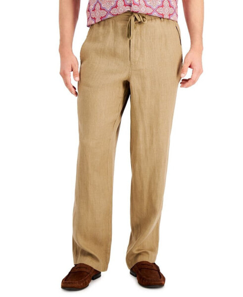 Men's 100% Linen Pants, Created for Macy's