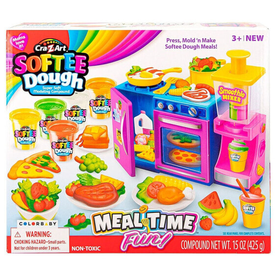 CRAZART Plasticine Kitchen Set Meal Time With Accessories