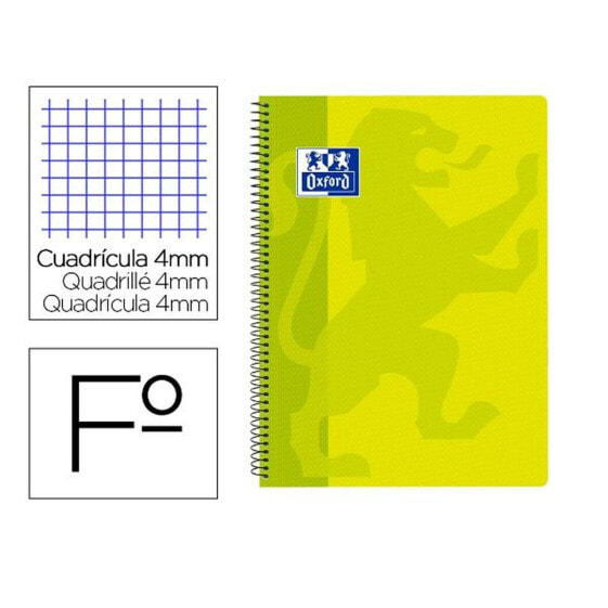 Notebook Oxford 400093619 Yellow A4 80 Sheets