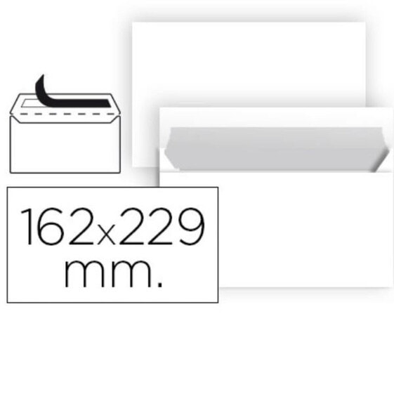 конверты Liderpapel SB84 Белый бумага 162 x 229 mm (1 штук) (25 штук)