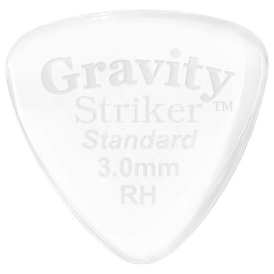 Gravity Guitar Picks GSRS3P-RH Striker RH Speed Bevels Standard 3,0 mm