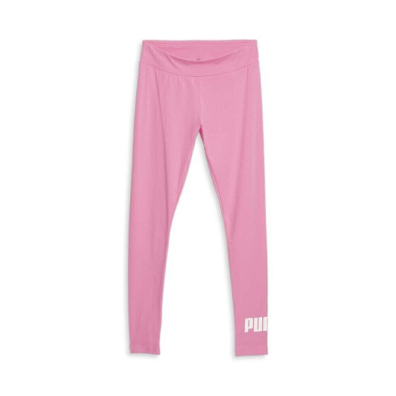 Puma Essential Logo Leggings Womens Pink Athletic Casual 58944337