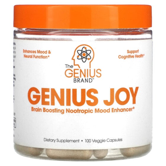 The Genius Brand, Genius Joy, 100 растительных капсул