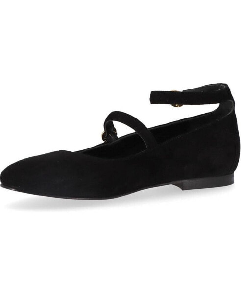 Women's Evelyn Leather Ballet Flats